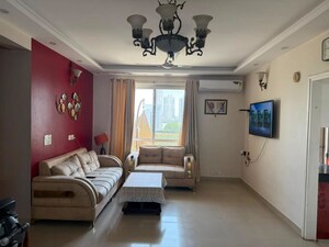Living Room in 2.5 BHK Apartment at BPTP Park Prime, Sector 66 – for Rent