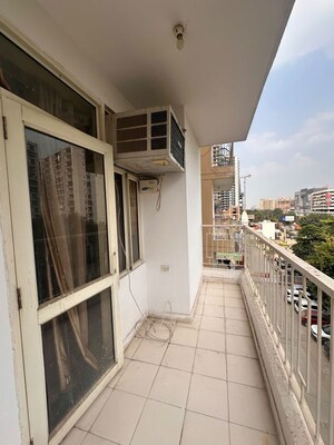 Balcony in 2 BHK Apartment at Bluemoon Central, Raj Nagar Extension – for Rent
