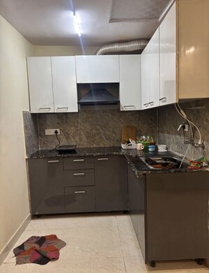 Kitchen in 2 BHK Builder Floor at Tagore Garden – for Rent
