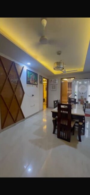 Living Room in 4 BHK Builder Floor at BPTP Parkland, Sector 75 – for Sale