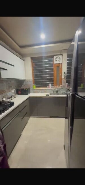 Kitchen in 4 BHK Builder Floor at BPTP Parkland, Sector 75 – for Sale