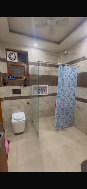 Bathroom in 4 BHK Builder Floor at BPTP Parkland, Sector 75 – for Sale
