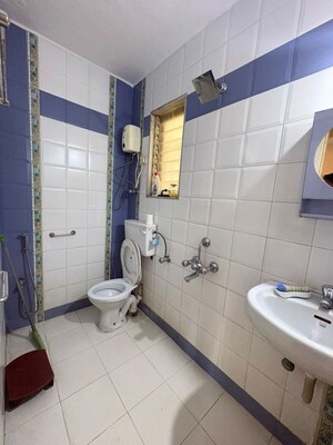 Bathroom in 2 BHK Apartment at Shubharambh Complex, Manpada – for Sale