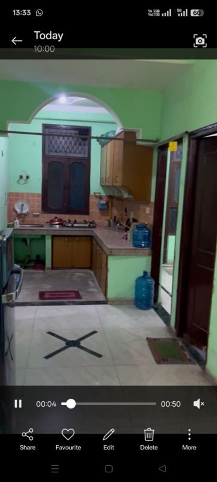 Kitchen, vaishali 3 Bedroom 1400 Sq.Ft. Builder Floor In Vaishali Ghaziabad 10707287