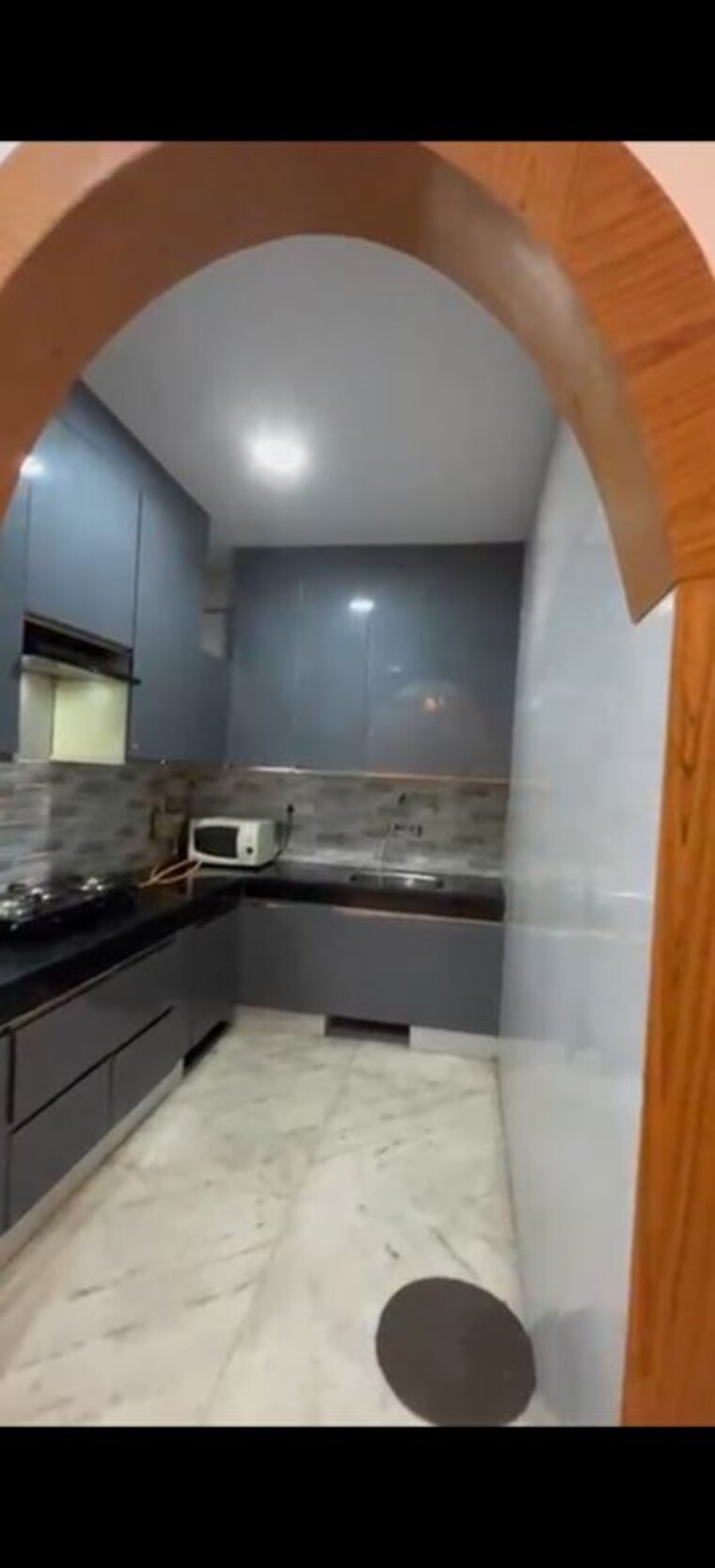 Kitchen, paryavaran complex 2 Bedroom 900 Sq.Ft. Builder Floor In Paryavaran Complex Delhi 10707301