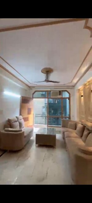 Living Room in 2 BHK Builder Floor at Paryavaran Complex – for Sale