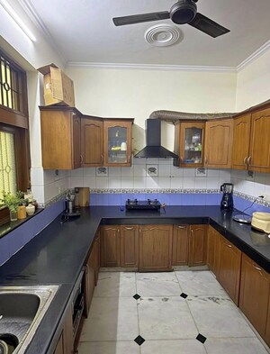 Kitchen in 3 BHK Builder Floor at Subhash Nagar – for Rent