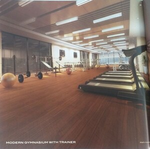 Gym in 3 BHK Apartment at Paradise Sai World Empire, Kharghar – for Sale