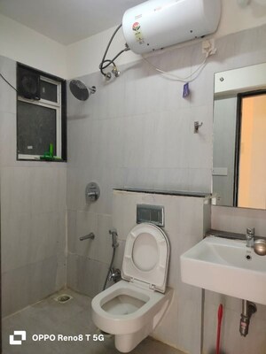 Bathroom in 3 BHK Apartment at Godrej Central, Chembur – for Rent