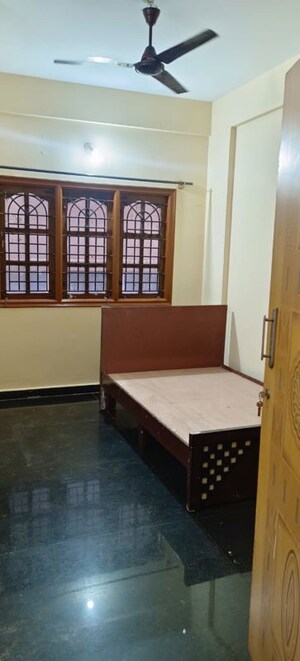 Bedroom in 1 RK Builder Floor at Sanjay Nagar – for Rent