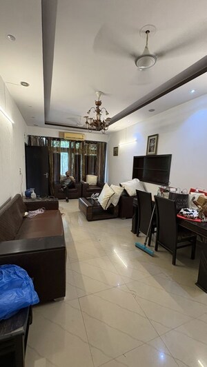 Living Room in 3 BHK Builder Floor at Chittaranjan Park – for Sale