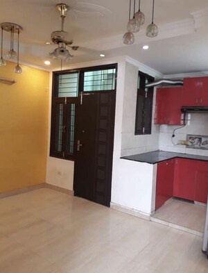 Kitchen in 2 BHK Builder Floor at Ramesh Nagar – for Rent