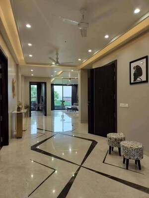 Living Room in 3 BHK Builder Floor at BPTP Amstoria, Sector 102 – for Sale