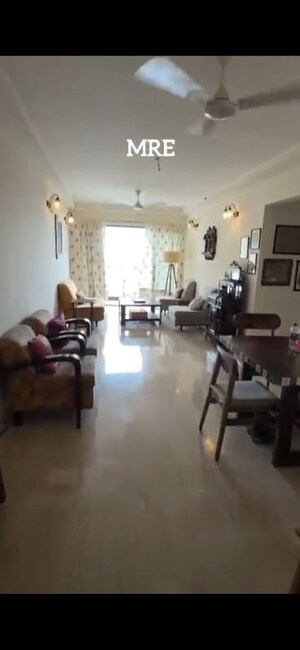 Living Room in 3 BHK Apartment at Adani Group Western Heights, Andheri West – for Rent