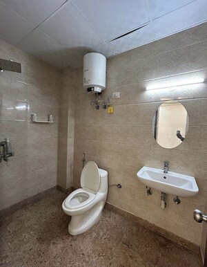 Bathroom in 3 BHK Builder Floor at Rajouri Garden – for Rent