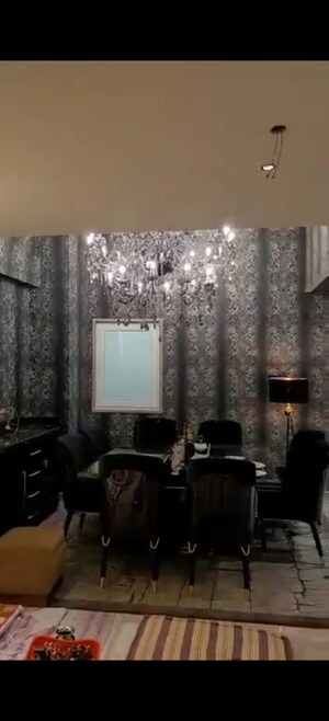 Living Room in 6 BHK Villa at Chattarpur – for Sale