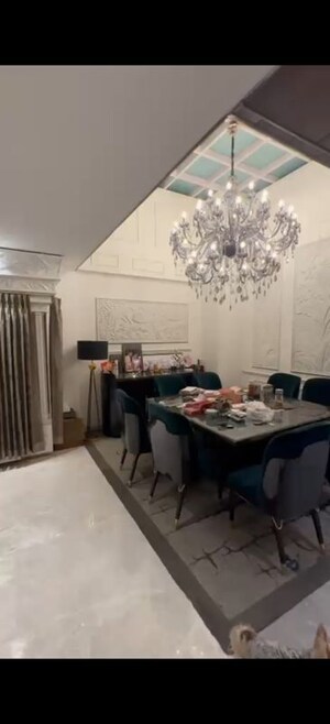 Living Room in 6 BHK Villa at Chattarpur – for Sale