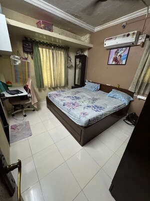 Bedroom in 2 BHK Apartment at Jay Ganesh CHS, Kharghar – for Sale