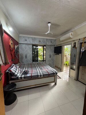 Bedroom in 2 BHK Apartment at Jay Ganesh CHS, Kharghar – for Sale