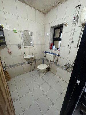 Bathroom in 2 BHK Apartment at Jay Ganesh CHS, Kharghar – for Sale