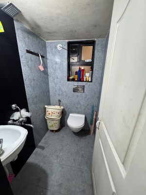 Bathroom in 2 BHK Apartment at Jay Ganesh CHS, Kharghar – for Sale