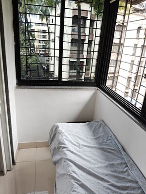 Balcony in 1 BHK Apartment at Tirupathi Apartment, Santacruz East – for Rent