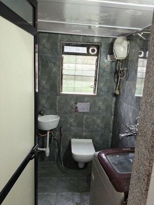 Bathroom in 1 BHK Apartment at Tirupathi Apartment, Santacruz East – for Rent