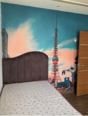 Bedroom in 3 BHK Independent House at Bptp Park Floors I, Sector 77 – for Rent