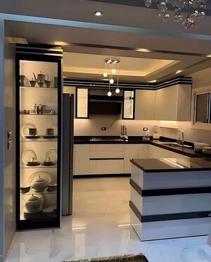 Kitchen in 5 BHK Apartment at Lodha Marq, Tardeo – for Sale