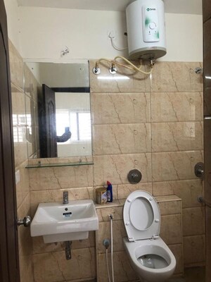 Bathroom in 2.5 BHK Apartment at SJR Primecorp Parkway Homes, Sarjapur Road – for Rent