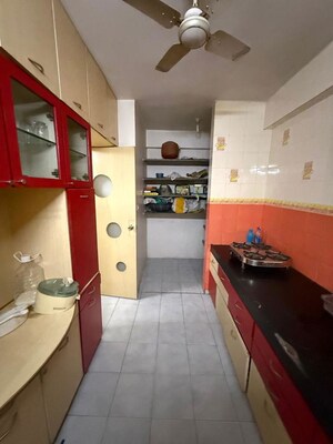 Kitchen in 3 BHK Apartment at Jodhpur Tekra – for Rent