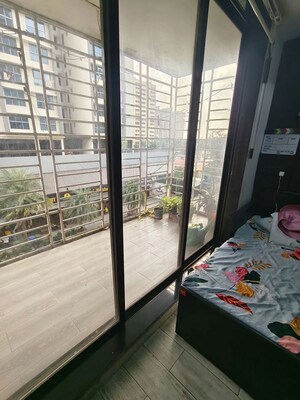 Balcony in 3 BHK Apartment at New India Grace Luxuria, Malad West – for Sale