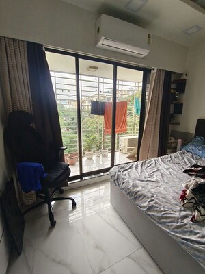 Bedroom in 3 BHK Apartment at New India Grace Luxuria, Malad West – for Sale