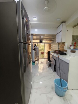 Kitchen in 3 BHK Apartment at New India Grace Luxuria, Malad West – for Sale