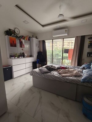 Bedroom in 3 BHK Apartment at New India Grace Luxuria, Malad West – for Sale