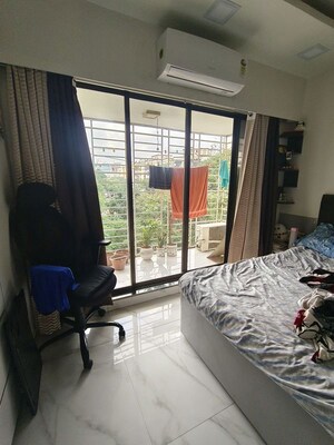 Bedroom in 3 BHK Apartment at New India Grace Luxuria, Malad West – for Sale