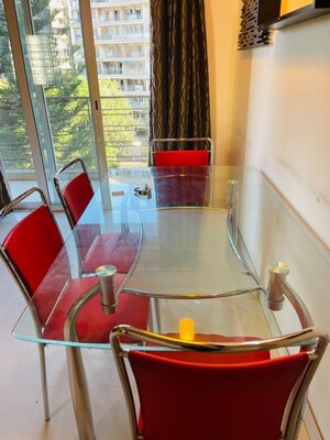 Staircase in 3 BHK Apartment at Amanora Sterling Towers, Hadapsar – for Rent
