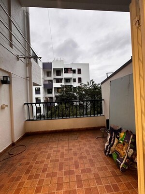 Balcony in 2 BHK Apartment at Sanjeevani Sadafulee, Baner – for Rent