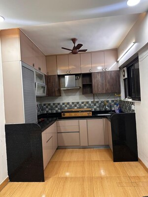 Kitchen in 2 BHK Apartment at Sanjeevani Sadafulee, Baner – for Rent
