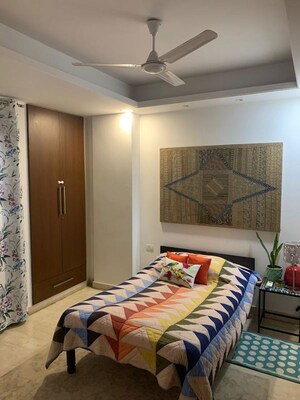 Bedroom in 3 BHK Builder Floor at Shivalik Colony – for Rent