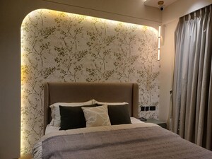 Bedroom in 3 BHK Apartment at Lashkaria Indrasukh, Andheri West – for Sale