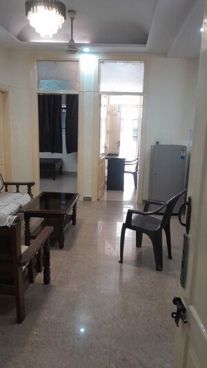Kitchen in 3 BHK Builder Floor at Bhasin Apartments, Niti Khand I – for Rent