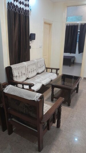 Staircase in 3 BHK Builder Floor at Bhasin Apartments, Niti Khand I – for Rent