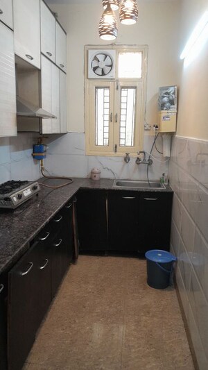 Team Area in 3 BHK Builder Floor at Bhasin Apartments, Niti Khand I – for Rent