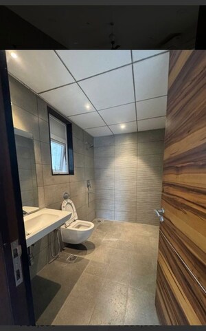 Bathroom in 3 BHK Apartment at Jayabheri The Summit, Narsingi – for Rent