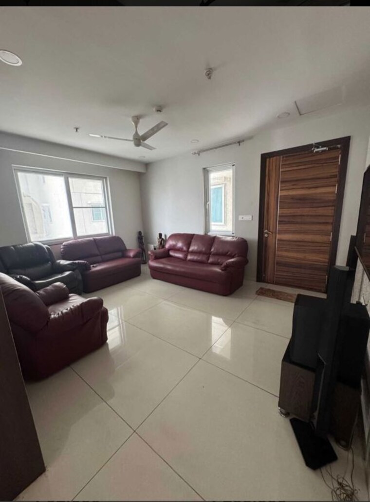 Living Room, jayabheri-the-summit 3 Bedroom 2125 Sq.Ft. Apartment In Narsingi Hyderabad 10707610