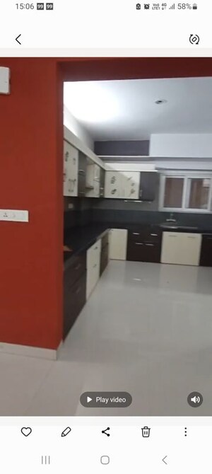 Kitchen in 3 BHK Builder Floor at Apollo DB City, Nipania – for Rent