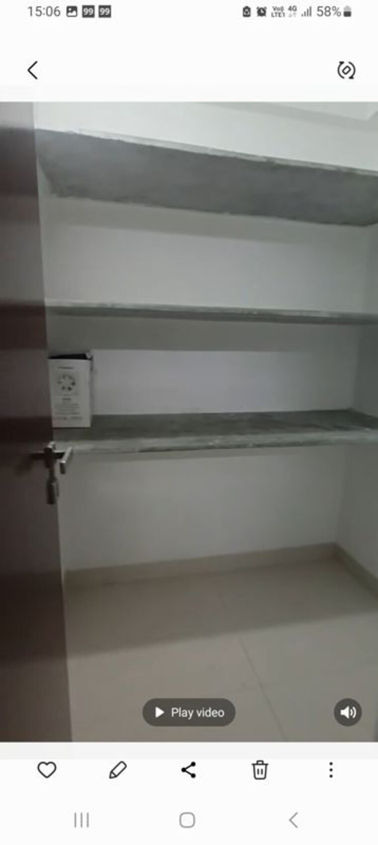 Kitchen/pantry, apollo-db-city 3 Bedroom 1882 Sq.Ft. Builder Floor In Nipania Indore 10707614