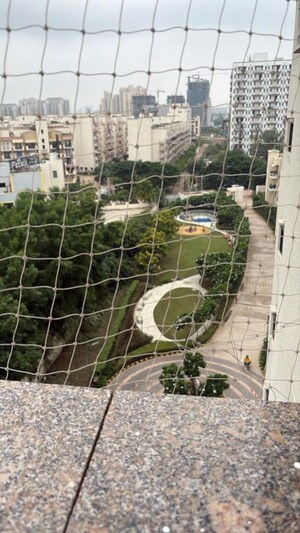 Balcony in 3.5 BHK Apartment at Emaar Emerald Estate, Sector 65 – for Rent