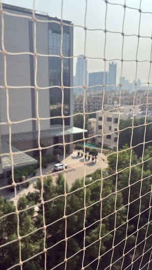 Balcony in 3.5 BHK Apartment at Emaar Emerald Estate, Sector 65 – for Rent